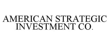 American Strategic Investment Co
