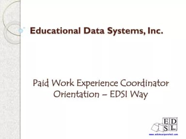 Educational Data Systems