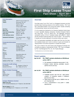 First Ship Lease Trust