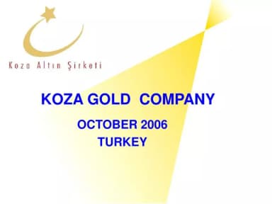Koza Gold Company