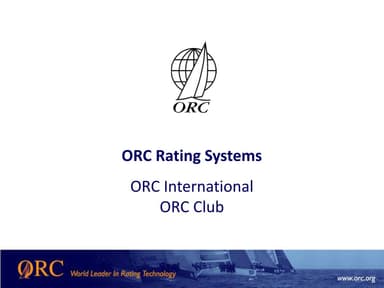 ORC Rating Systems