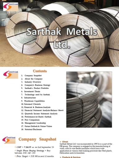 Sarthak Metals