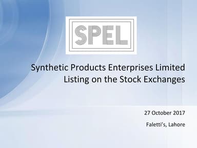 Synthetic Products Enterprises