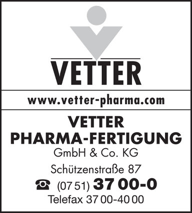 Vetter Pharma-Fertigung GmbH & Co