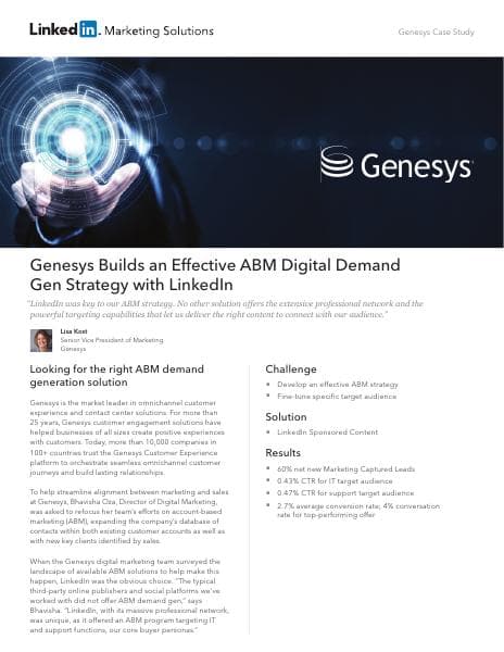 022117_LinkedIn_Genesys_CaseStudy_FINAL