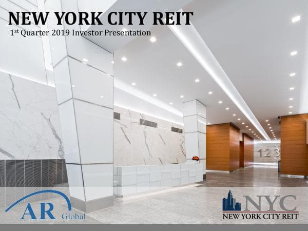 1-NYCR 1Q19 Investor Presentation_FINAL