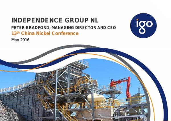 13th-China-Nickel-Conference-Presentation