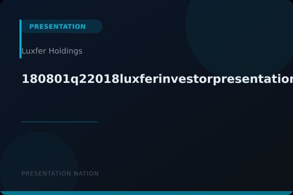 180801q22018luxferinvestorpresentationv2
