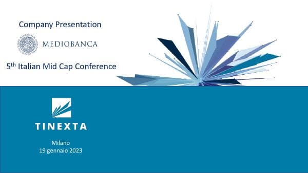 19012023 Tinexta Company Presentation ITA