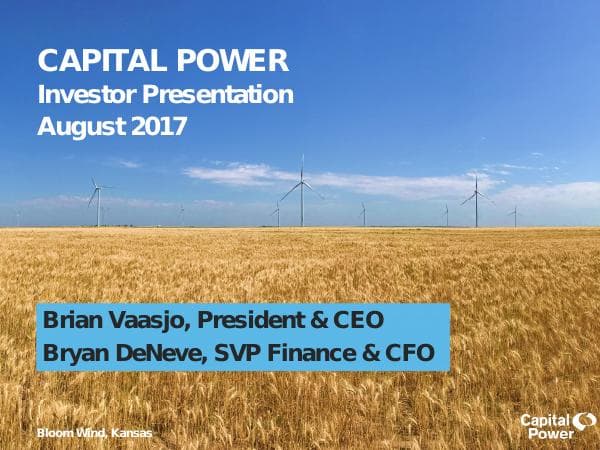 2017-August-Investor-Meetings