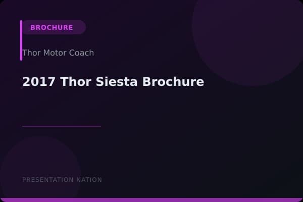 2017-Thor-Siesta-Brochure