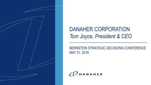 2018%20Danaher%20at%20Bernstein%20Conference