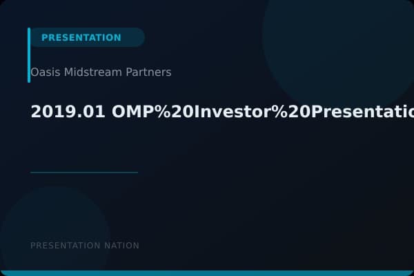 2019.01_OMP%20Investor%20Presentation_vFinal