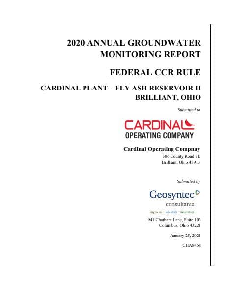 2020_FARII_AnnualGWReport