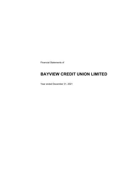 2021-12-31_Bayview_Credit_Union_Financial_Statements