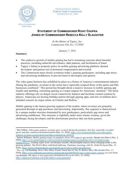 20210107_final_rchopra_tapjoy_statement