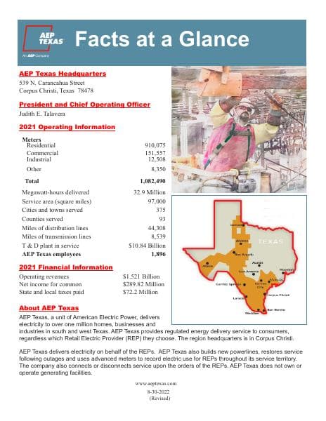 2021AEPTexasFactSheet_8-30-2022-revised-c1