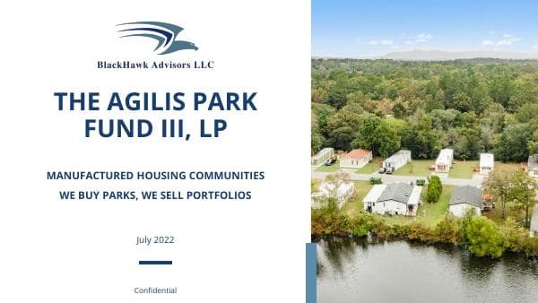 2022-07-31+Agilis+Park+Fund+III+PitchDeck