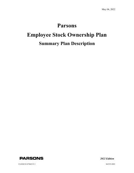 2022-Parsons-ESOP-SPD-v.05.04.2022