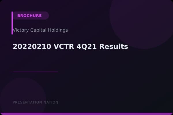 20220210-VCTR-4Q21-Results