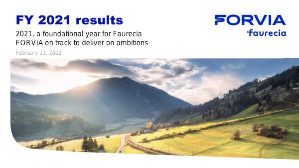 2022%2002%2021%20-%20Faurecia%20FY%202021%20Results%20presentation