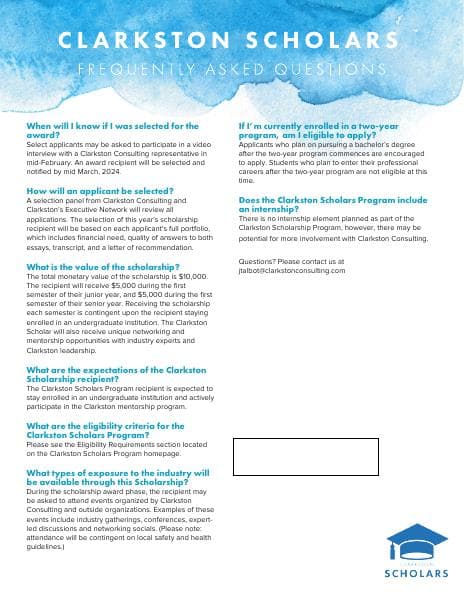 2023-2024-Clarkston-Scholars-FAQ-1