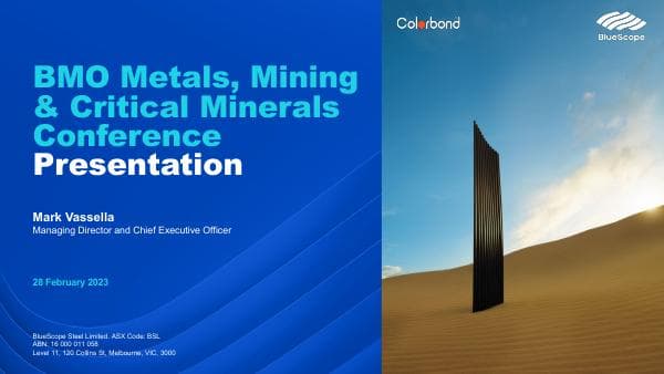 2023_BlueScope_Presentation_BMO_Conference