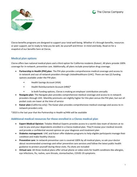 2023-Clorox-Benefits-Overview-1