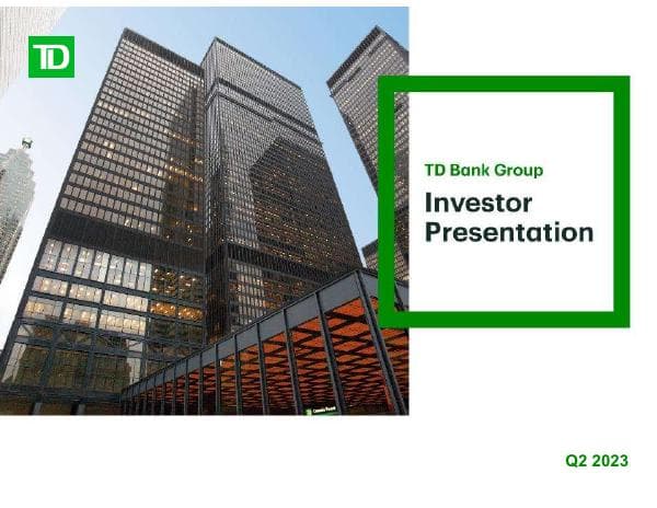 2023-Q2-TD-Investor-Presentation