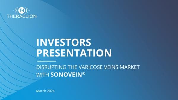 2024-03-27-THERACLION-INVESTOR-PRESENTATION