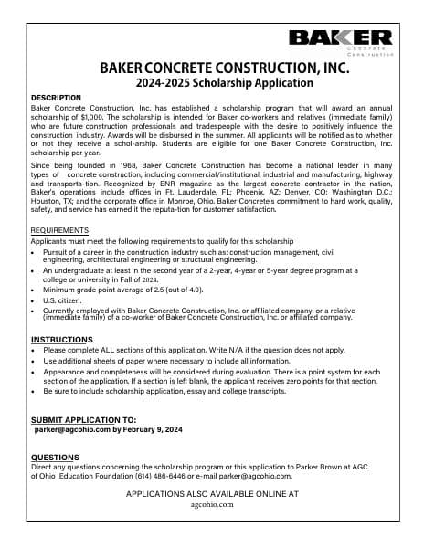 2024-2025-Baker-Application