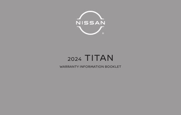 2024-nissan-titan-warranty-booklet