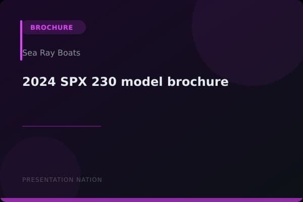 2024-SPX-230-model-brochure