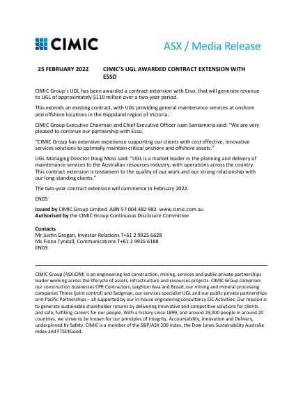220225_CIMIC_UGL_Esso