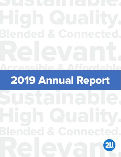 2U Inc._2019_Annual_Report