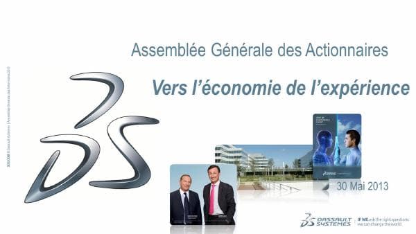 30-05-2013-Shareholders-General-Meeting-Dassault-Systemes