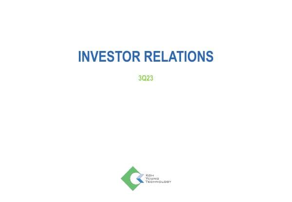 3Q23%20Koh%20Young%20Investor%20Presentation