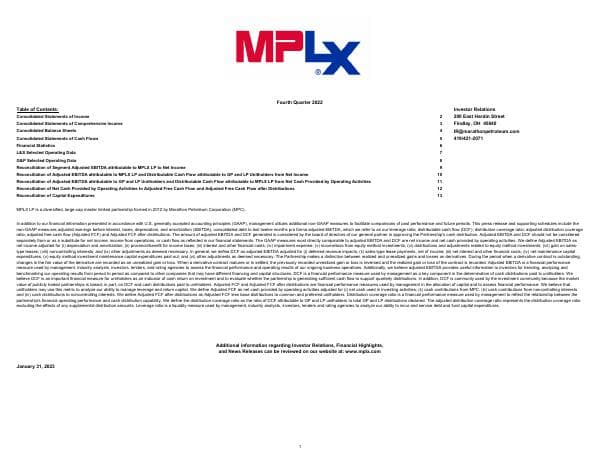 4Q-2022-MPLX-IR-Packet