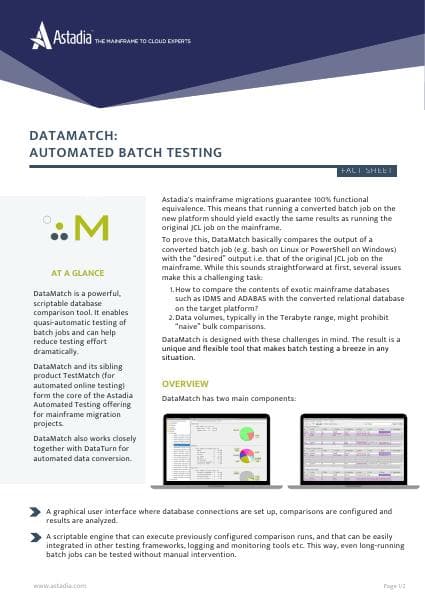 6253fdd1c1d7080dfd36b371_Astadia%20-%20DataMatch%20Fact%20Sheet%20