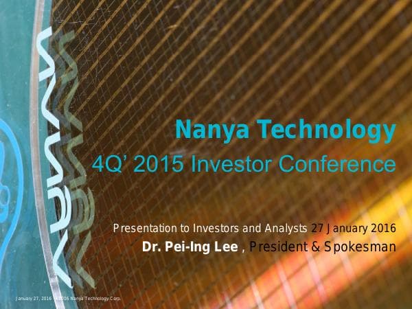 79_Nanya_4Q_15_Investor%20Conference_ENG