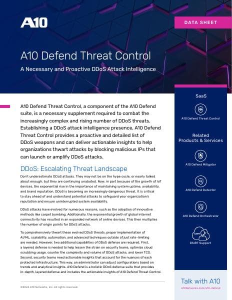 A10-DS-Defend-Threat-Control
