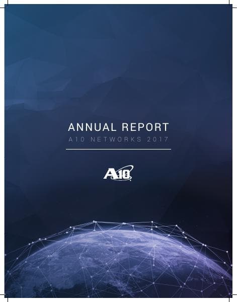 A10 Networks Inc_2017_Annual_Report