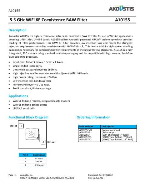 A10155-DS-rev07262022