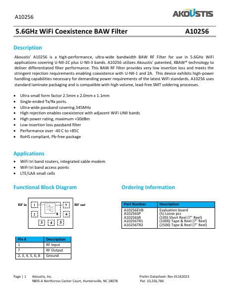 A10256-DS-rev01162023