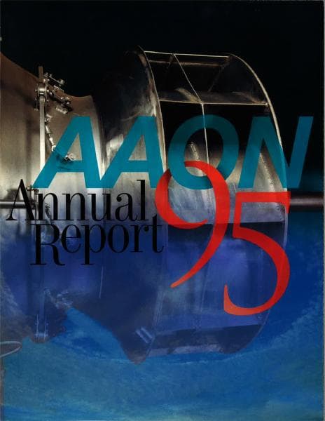 AAON Inc._1995_Annual_Report