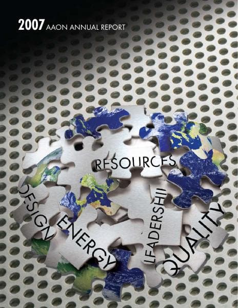 AAON Inc._2007_Annual_Report