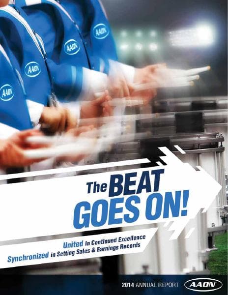 AAON Inc._2014_Annual_Report