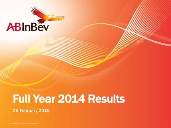 AB%20InBev_FY14%20Investor%20Presentation