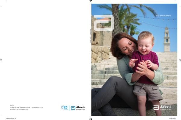 Abbott Laboratories_2012_Annual_Report