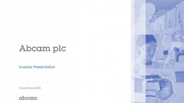 Abcam-plc-Investor-Presentaton-November-2020